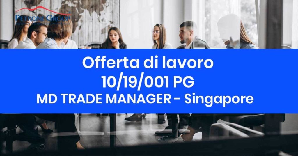 md trade MANAGER Petrone Group Singapore